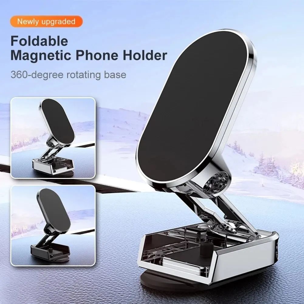Magnetic Car Phone Holder Magnet Mount Smartphone Mobile Stand Cell GPS Support in Car Bracket For iPhone Xiaomi Huawei Samsung