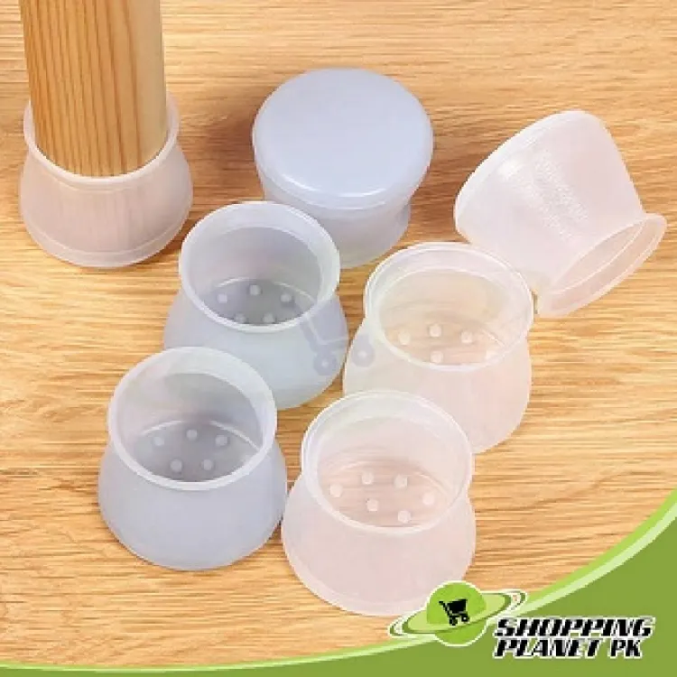 4pc Table Chair Leg Silicone Cap Pad Furniture Non Slip Feet Cover Floor Protector Foot Bottom Pads Caps Rubber Home Decoration
