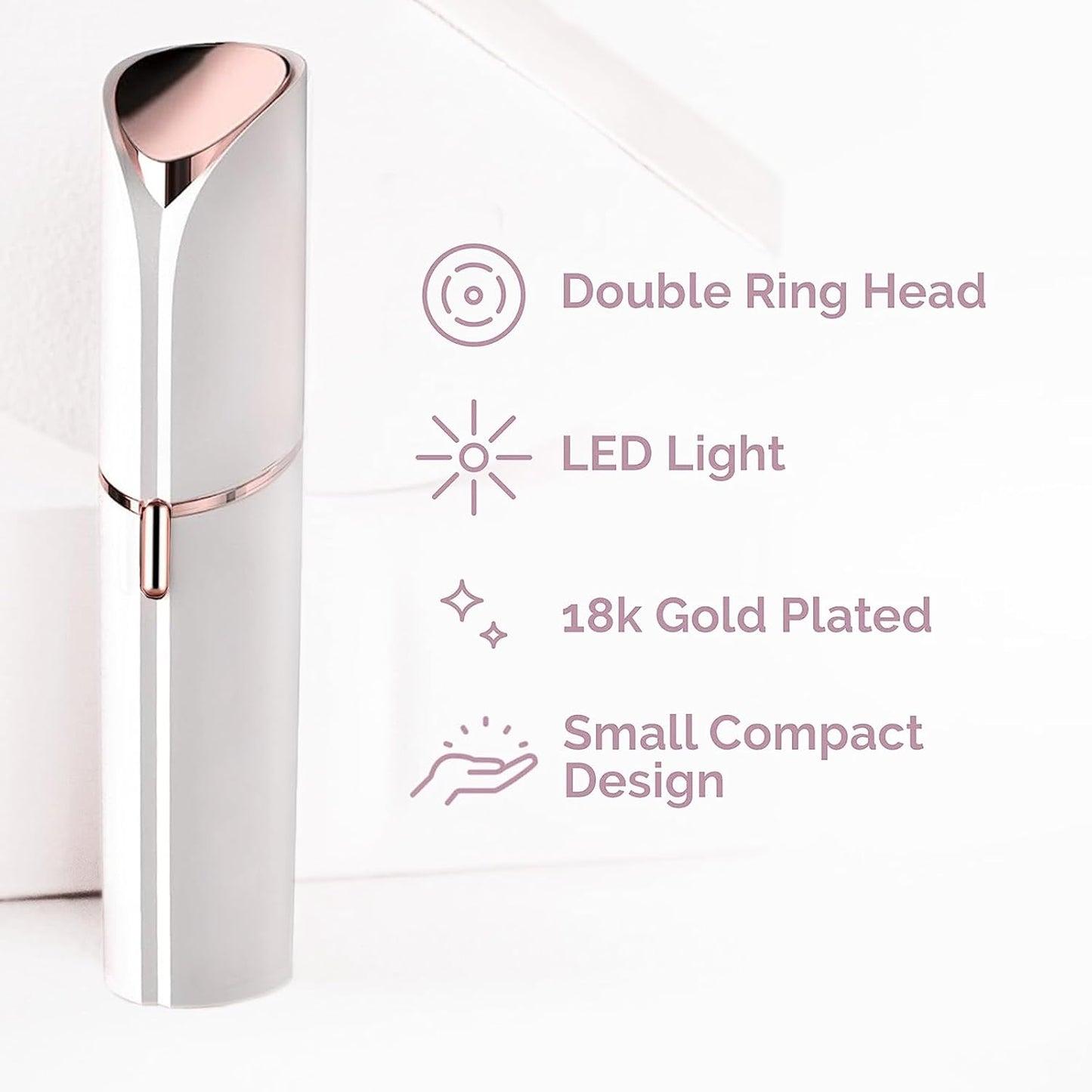 Rechargeable Flawless Hair Removal Machine for Women Painless Facial Hair Remover Ladies Shaver Trimmer for Women Flawless Laser Hair Removal Machine