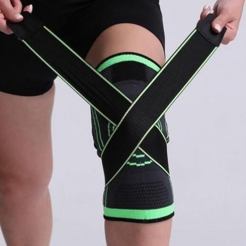 Strap Knee Compression Support Strap – Compression Brace for Pain Relief & Sports Protection