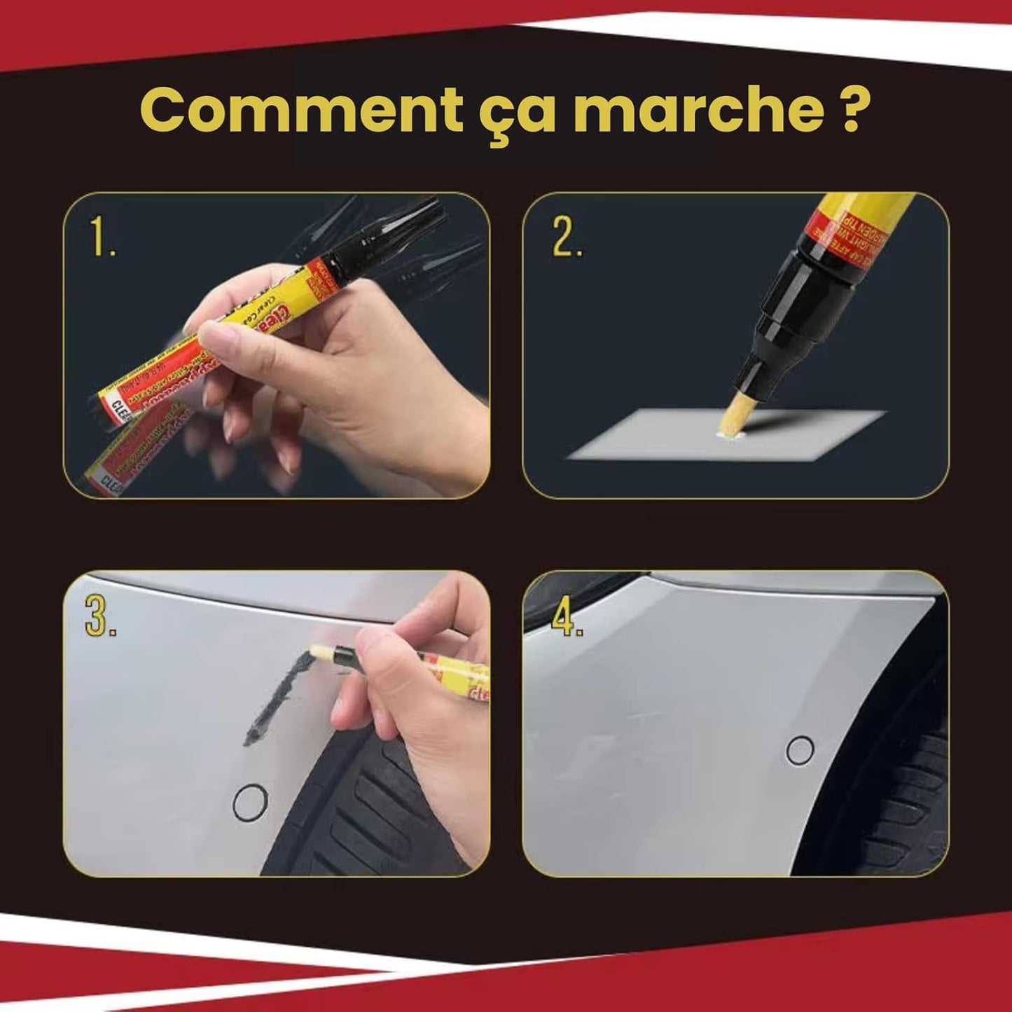 Fix it Pro - The Anti-Scratch Pen for Motorcycles, Cars, Bicycles