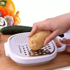 4 IN 1 MULTI GRATER WITH CASE and PLASTIC COVER
