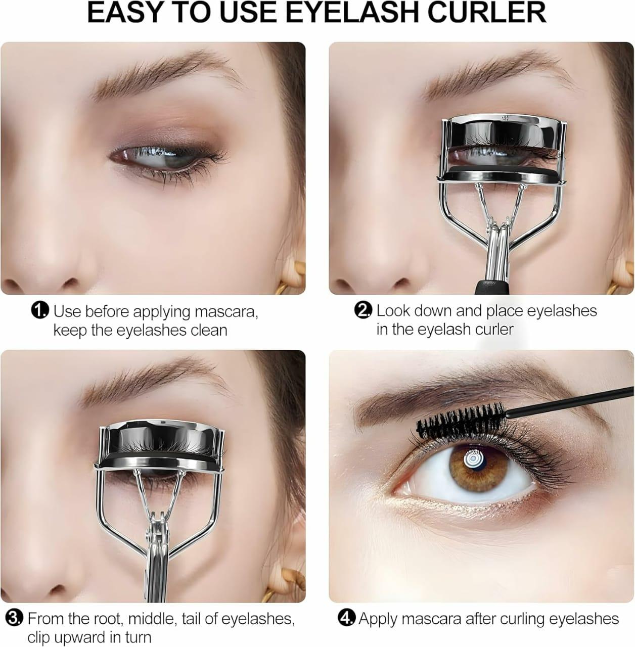 1 Pcs Natural Eye Lashes Makeup Curl Eyelash Curler Clips Makeup Curler Curling Eyes Make Up Tools