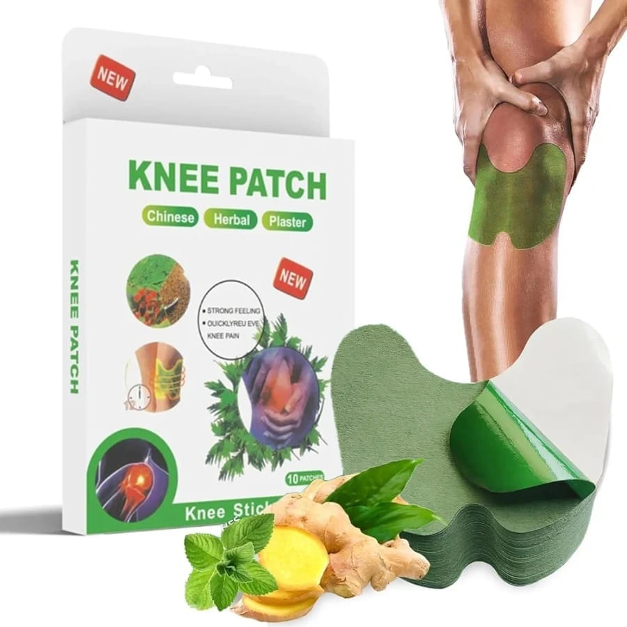PACK OF 10 KNEE PATCHES Instant Relief Inflammation Patch Sticker Joint Pain Patch for Knee Back Neck and Shoulder