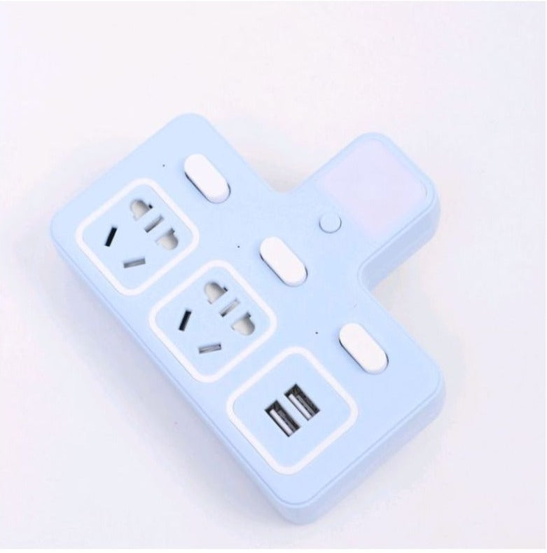 Multi Functional Wireless Socket 2 Sockets Space