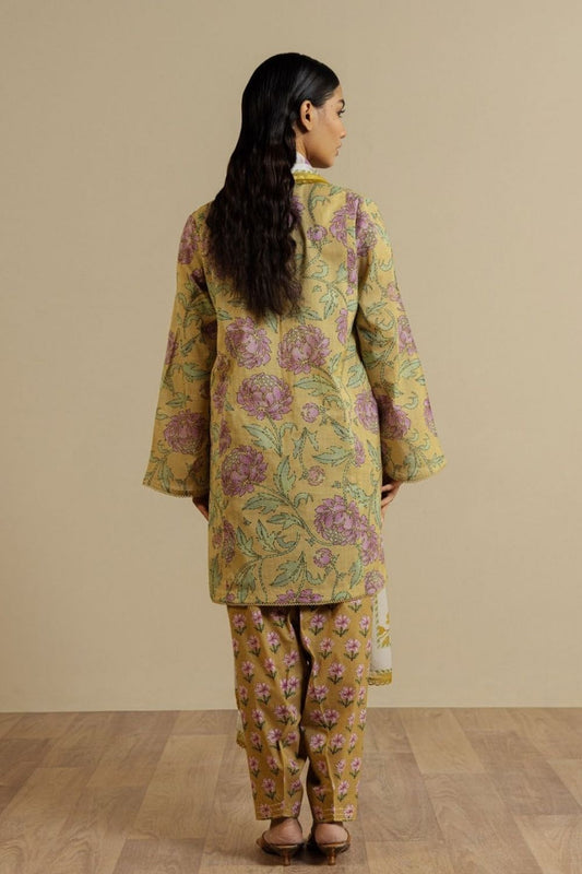 Zara Shahjahan 3 Pc Unstitched Printed Lawn Suit Mireya-5B
