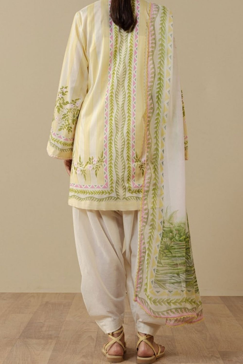Zara Shahjahan 3 Pc Unstitched Printed Lawn Suit Nerine-1B