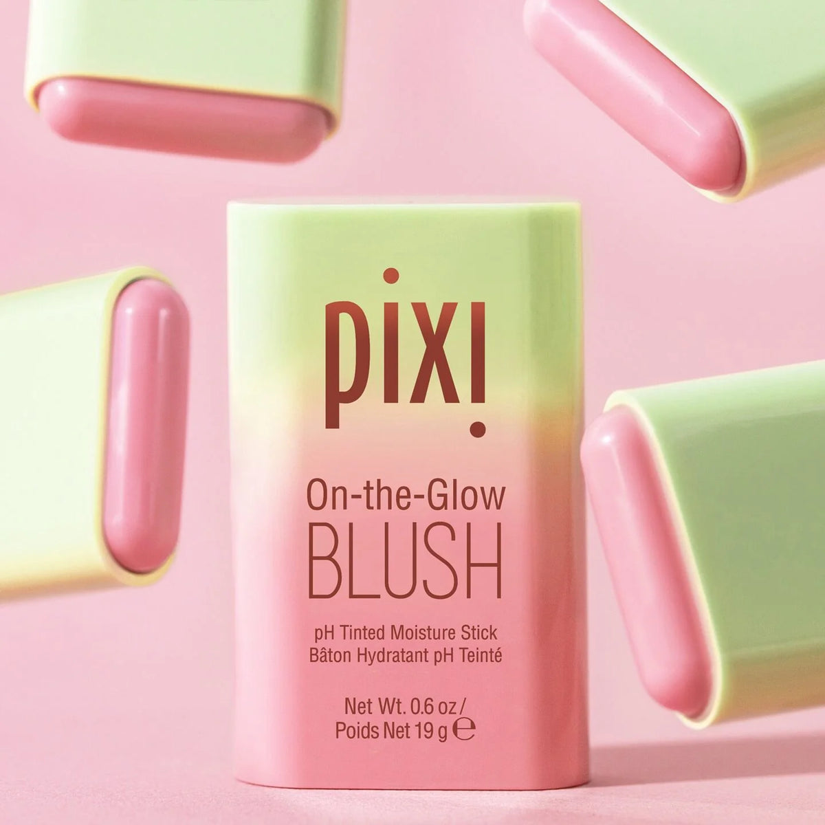 Pixi On-the-Glow Blush CheekTone Multi-Use pH Reactive Balm for Cheeks and Lips