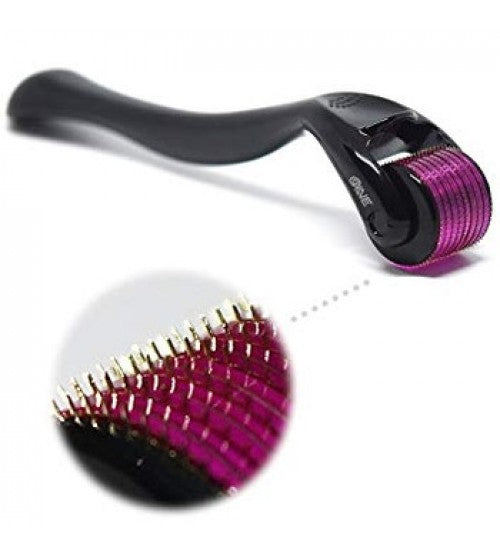 Derma Roller for Skin Care Face & Head Micro Needle Roller for Skin Care Ideal for Men & Women to Keep Your Skin Young and Fresh Perfect for Head and Beard Hair Growth Beauty - 0.25