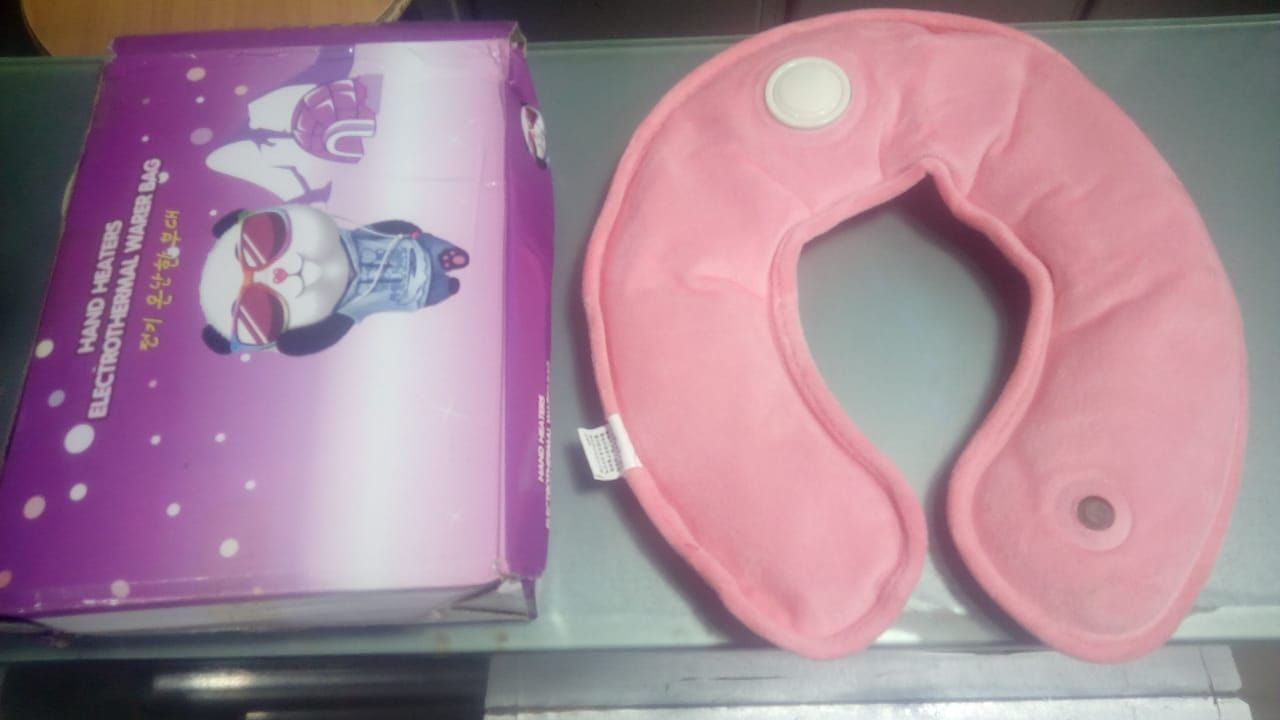 rechargeable Hot Neck pillow Hot Water Bag Heat Bag For Neck & Body Hot Compress