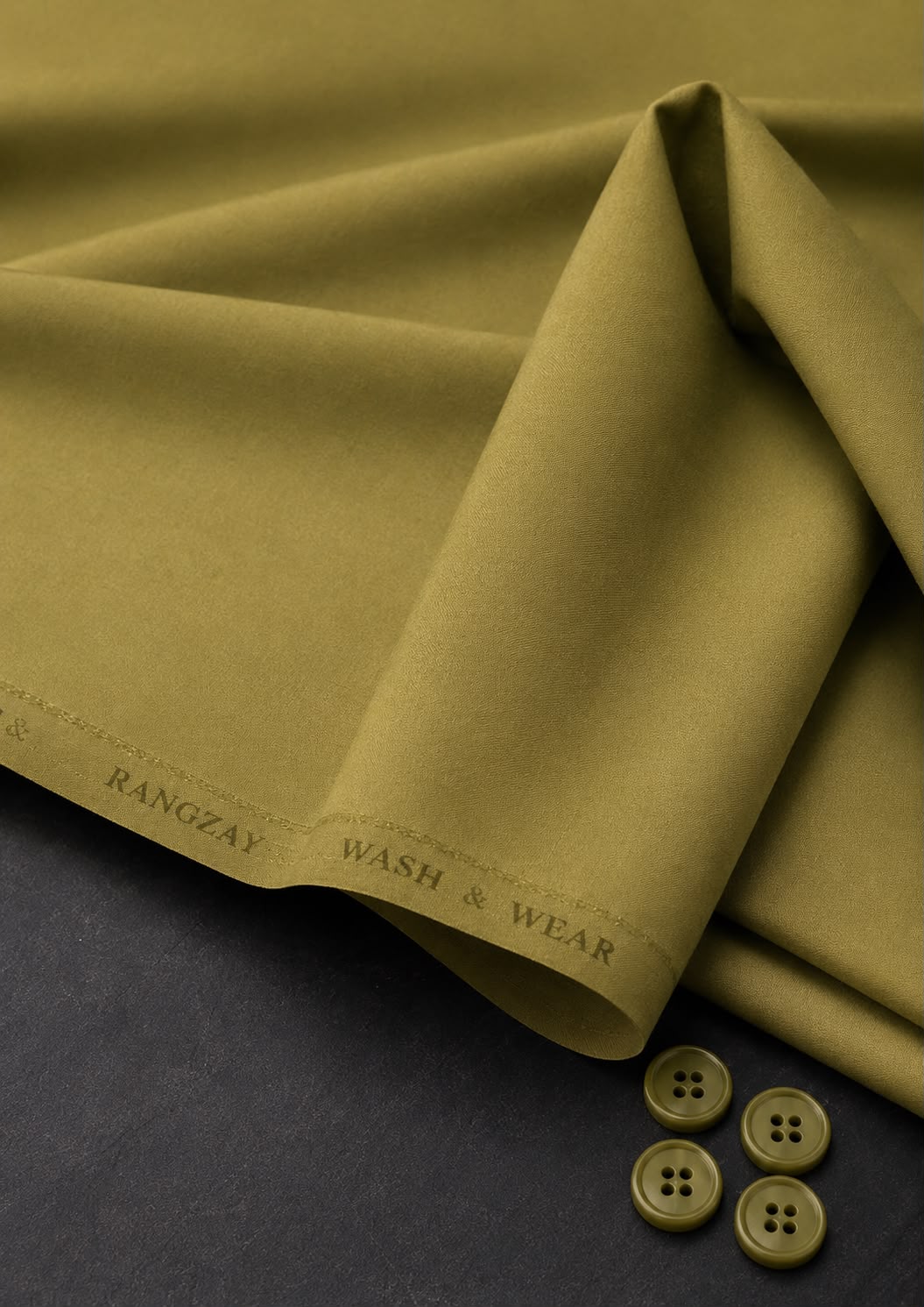 Army Green Wash & Wear