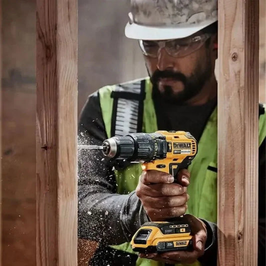 Cordless Drill Machine Kit with 2 Batteries & 26 Accessories | Portable Rechargeable Impact Drill Set