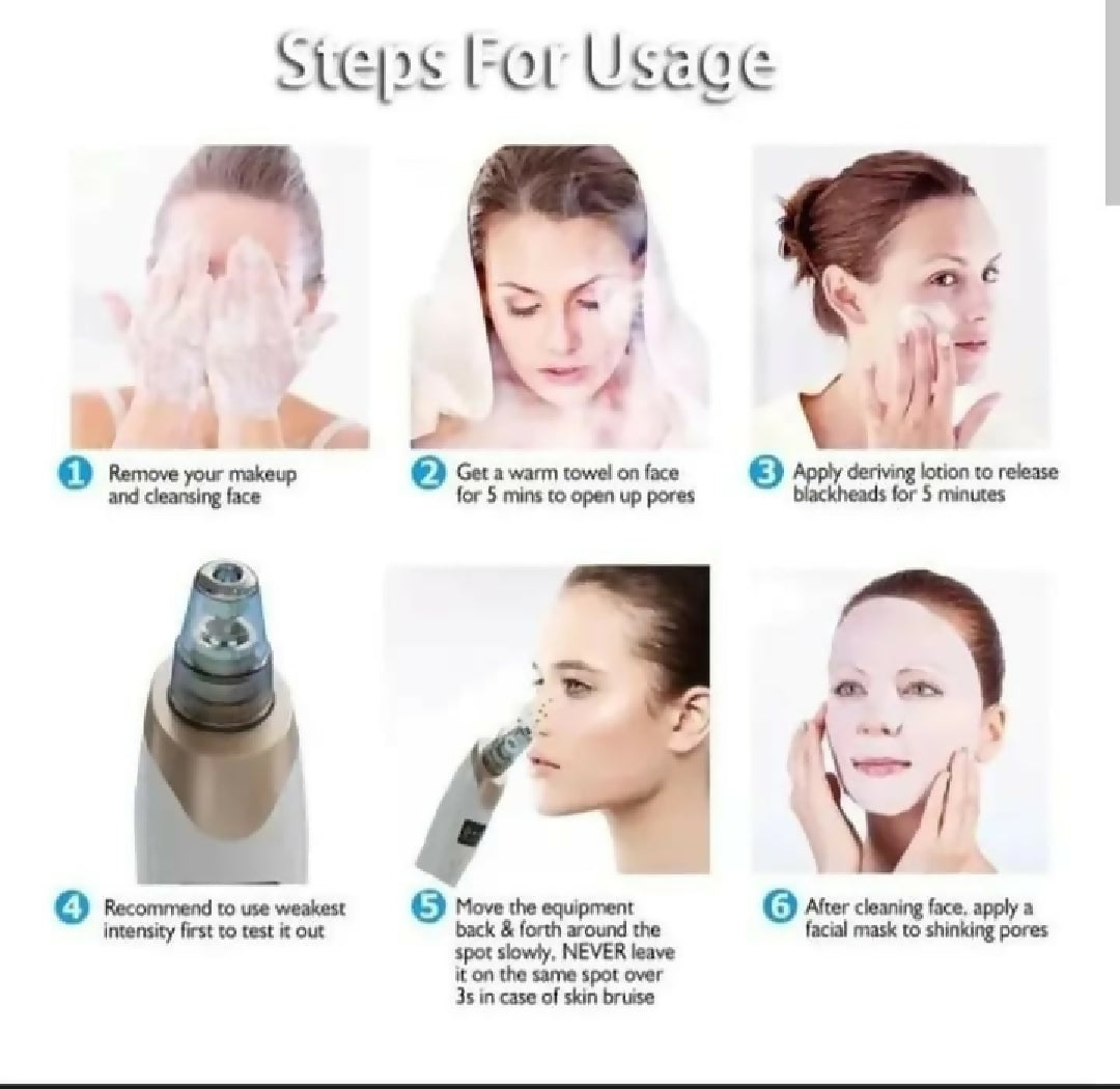 Electric Blackhead Remover Vacuum Pore Cleaner