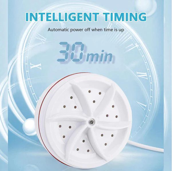 Mini Washing Machine Portable Lazy Turbo Washing Machine School Season Student Dormitory Portable Socks Washing Machine