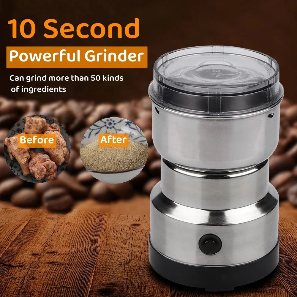Raf Mini Electric Grinder Stainless Steel Coffee Grinder For Coffee Beans, Spices, Masala Grinder Machine 220V