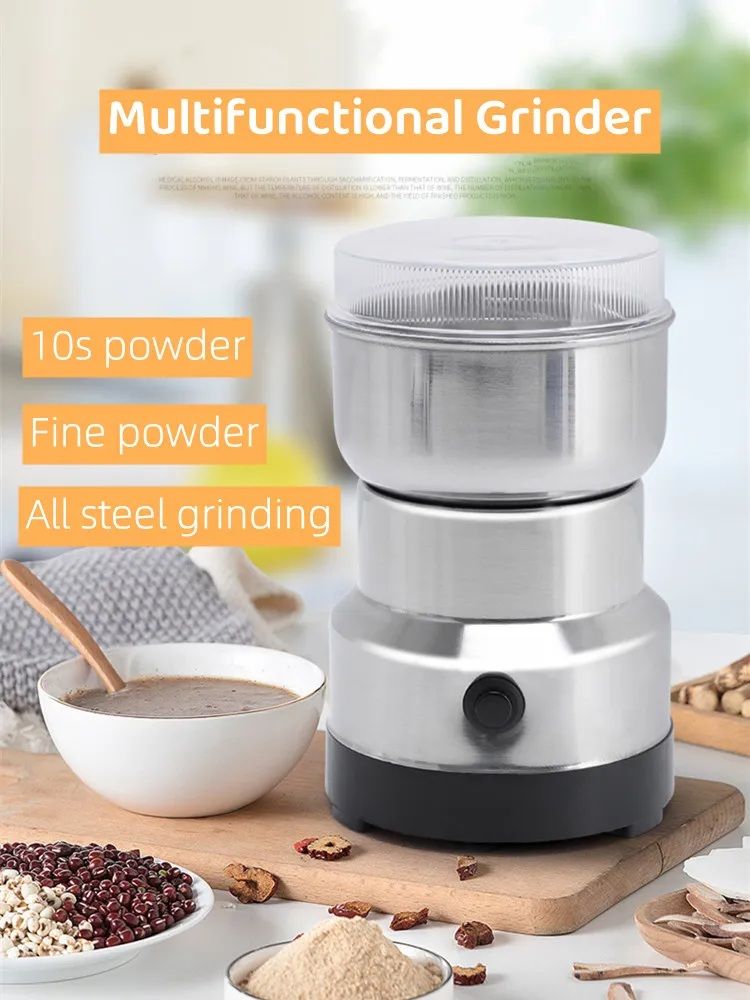 Raf Mini Electric Grinder Stainless Steel Coffee Grinder For Coffee Beans, Spices, Masala Grinder Machine 220V