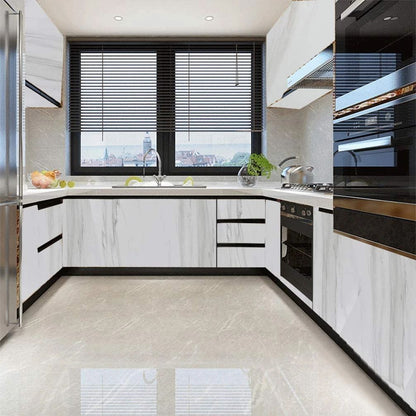 60CMx2M Wall Paper Waterproof Heat Resistant Self Adhesive Anti Oil Kitchen Wallpaper Marble Sheet For Kitchen