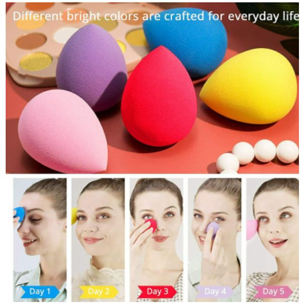 Beauty Blenders Makeup Sponge Set Foundation Blending Beauty Blenders Flawless For Liquid Cream And Powder Multi Colored Makeup Beauty Blenders