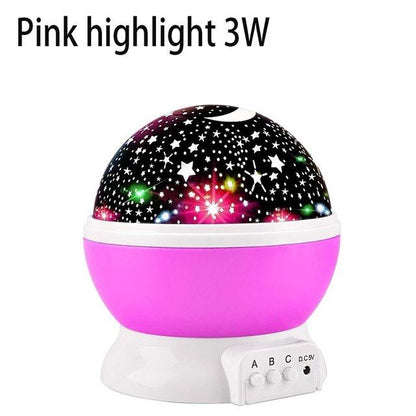 Star Lamp Projector, Starry Sky Projector Night Lamp, Star Moon Lamp Projector, 360 Degree Rotation LED Star Night Light Table Lamp