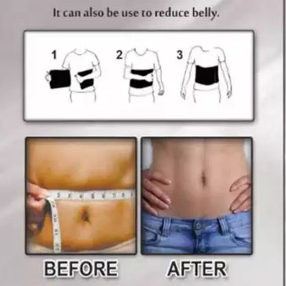 ADJUSTABLE 2 PANEL ABDOMINAL BINDER And Lower Back Support Belt