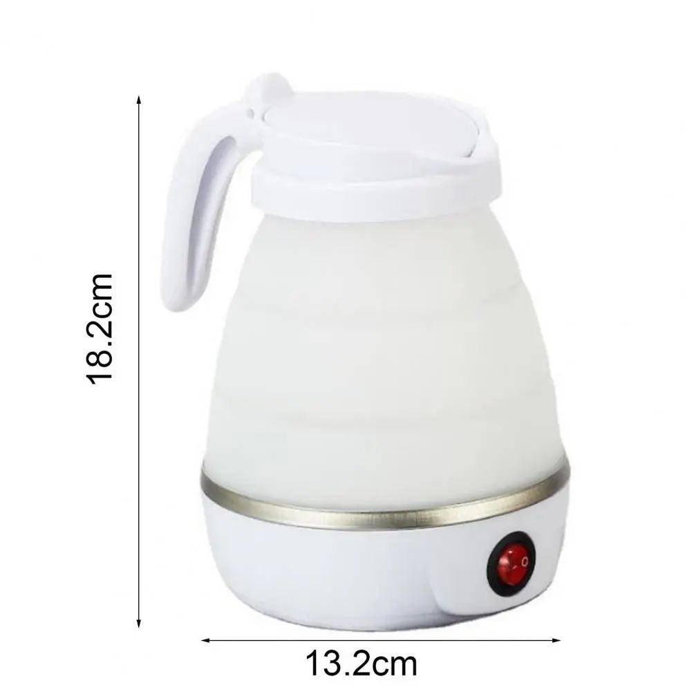 Foldable Kettle Coffee Pot Tea Kettle 1L Electric Space-Saving ABS Camping Home Travel Outdoor Heating Hot Water Cup