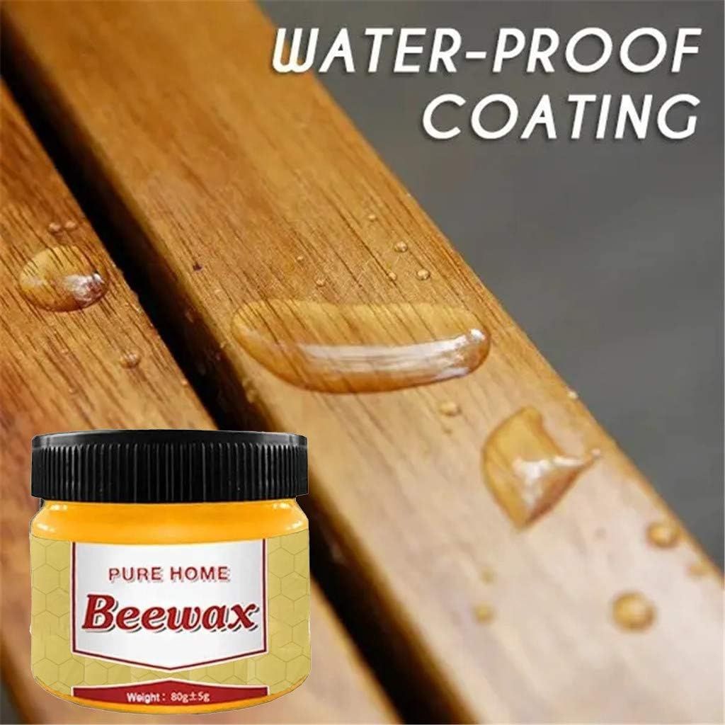 Pure Home Beewax Beeswax Polish Furniture Care Beeswax Home Cleaning 60ml(Multicolor)