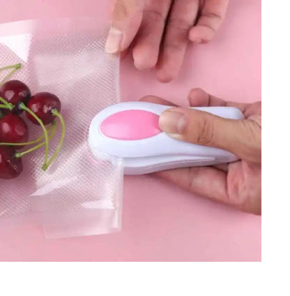 Mini Sealer Small Household Plastic Sealer Snack Moisture-Proof Sealer Portable Plastic Bag Sealer