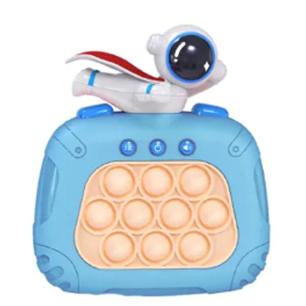Quick Push Pop Game Popsocket Electronic Pushit Pro Super Bubble Pop Game Light Push Up Poplight Antistress Fidget Toys With Box
