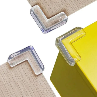 4pcs Baby Safety Silicone Protector Table Corner Edge Protection Cover Children Anticollision Edge Child Corner Guards Guard Edge Child Safety Corner Protector