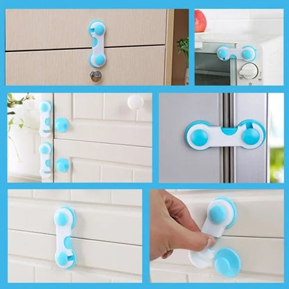 Child Baby Safety Locks Drawer Cabinets Fridge Locks Furniture Blockers Doors Baby Safety Lock Security Toddler Safety