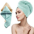 Hair Dryer Cap Towel Wrap Towel Quick Dry Cap Towel 100% Cotton Turban