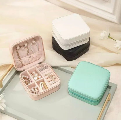 Jewellery Box Organizer Box For Travelling Leather Box Hair Accessories