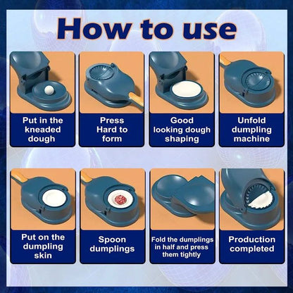 Samosa Pastry Dough Maker Dumpling Maker Dumpling Mold Dumpling Press Machine Dumpling Maker Mould Kitchen Hand Dumpling Making Tools Ravioli Mould Wrapper Baking Pastry Manual Press Maker