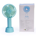 Portable Hand Held Fan Office Desktop Multifunctional Folding Double Headed Small Electric Fan With A Neck Lanyard
