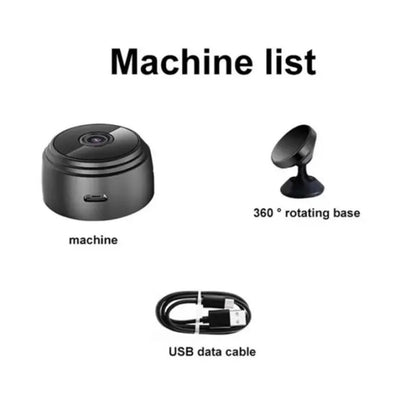 A9 WiFi Mini Camera HD 1080p Wireless Video Recorder Voice Recorder Security Monitoring Camera Smart Home For Infants And Pets