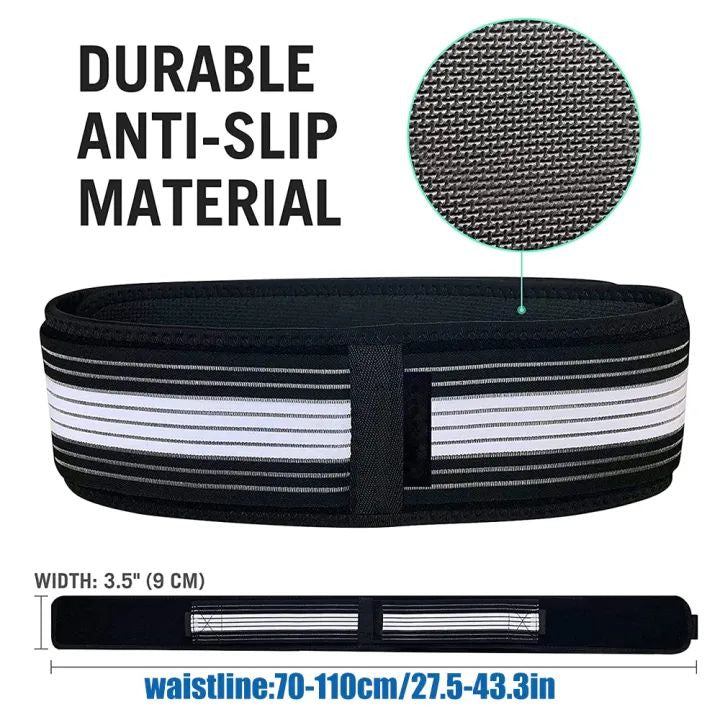 1 PCS Hip Belt Sacroiliac SI Joint Hip Braces for Hip Pain Pelvic Support Belt Sciatica Pelvis Lumbar Pain Relief Lower Back Support Body Buliding Belt