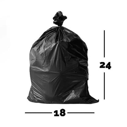Garbage Bags For Dustbin Pack Of 35 18 X 24 Inch / Garbage Bag (1 Roll / 32 Bags)