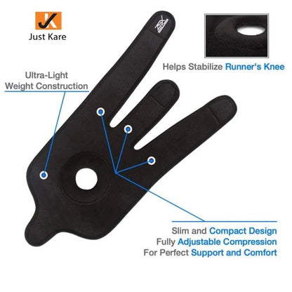 Adjustable Knee Brace Support Open Patella Imported Quality