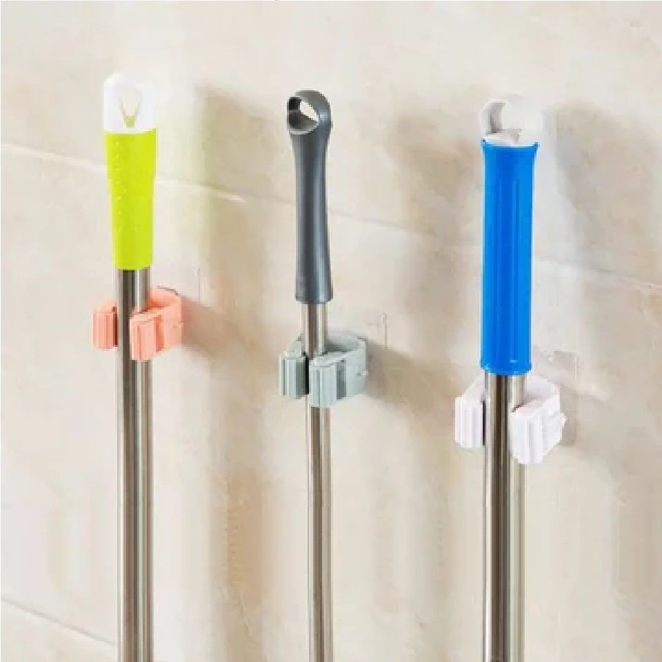 Mop Holder Wall Mounted Mop Holder Mop Hook Storage Clip Broom Wall Hanger