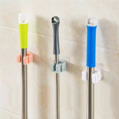 Mop Holder Wall Mounted Mop Holder Mop Hook Storage Clip Broom Wall Hanger