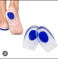 1 Pair Helicope Heel Pad Ankle Pain Heel Spur Shoe Support Pad Silicone Heel Paid