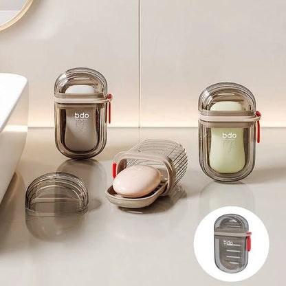Vertical Soap Holder Plastic Portable Soap Holder