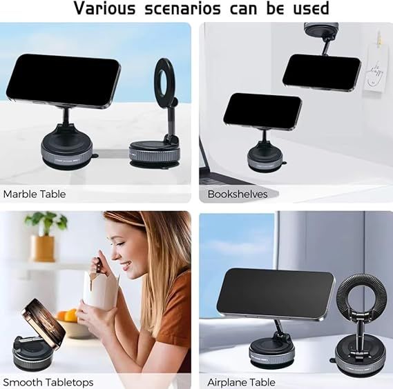 K007 Suction Magnetic Foldable Magnetic Phone Holder
