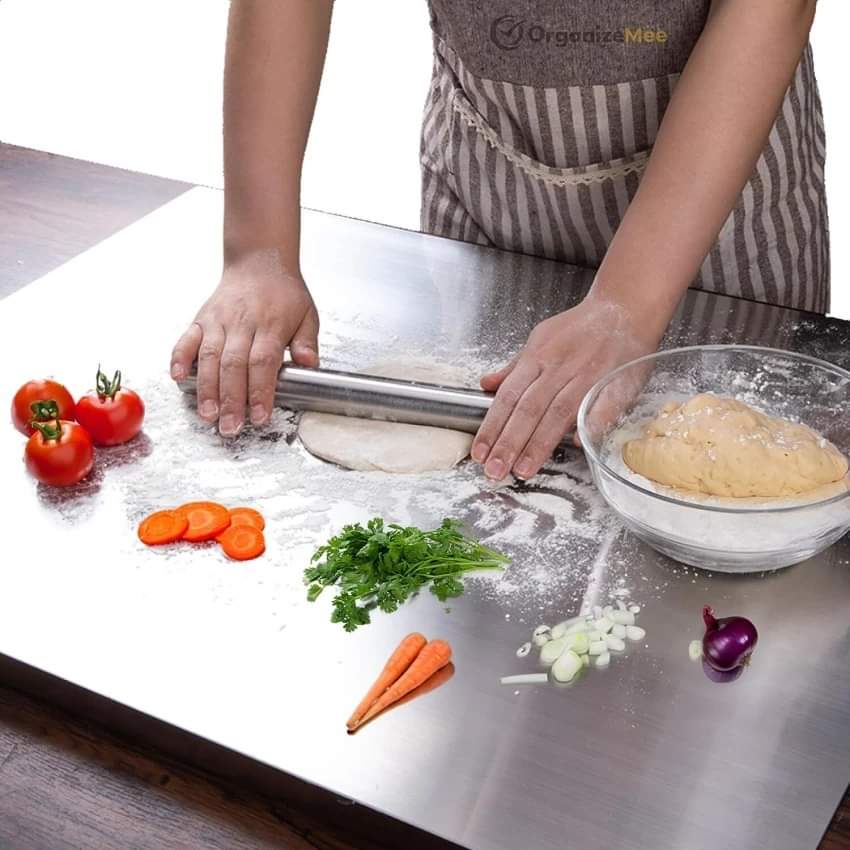 Stainless Steel Cutting Board Durable Rolling Pins For Baking Kitchen Perfect For All Your Chopping Needs