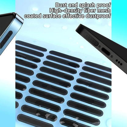 10 PCs Mobile Dust Sticker Protect Mobile Phone Dustproof Net Stickers Speaker Mesh Anti Dust Proof Universal