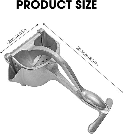 small size Manual Fruit Juicer Alloy Fruit Press, Lemon Squeezer Home and Multipurpose Usage