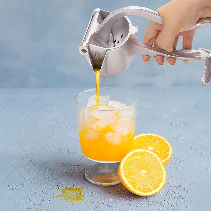 small size Manual Fruit Juicer Alloy Fruit Press, Lemon Squeezer Home and Multipurpose Usage