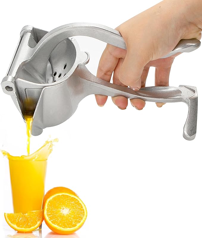 small size Manual Fruit Juicer Alloy Fruit Press, Lemon Squeezer Home and Multipurpose Usage