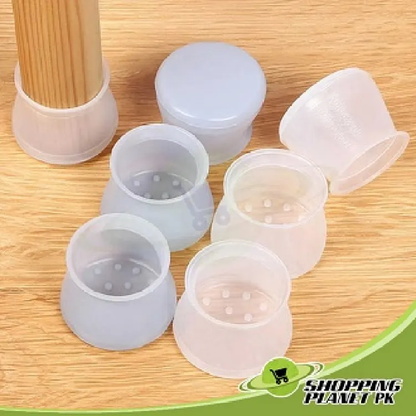 4pc Table Chair Leg Silicone Cap Pad Furniture Non Slip Feet Cover Floor Protector Foot Bottom Pads Caps Rubber Home Decoration