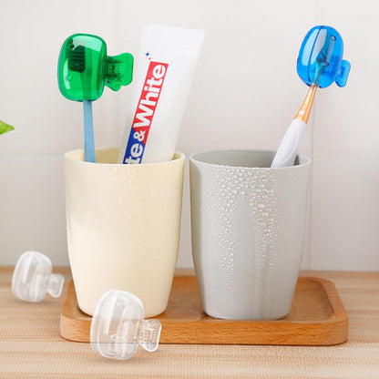 1pc Toothbrush Head Protective Cap Toothbrush Box Compact and Convenient Suitable for Home Travel Essential Toothbrush Storage